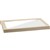 BIOPAK BIOBOARD CATERING TRAY WINDOW LID EXTRA LARGE BROWN PACK 50