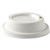 BIOPAK SUGARCANE BIOCUP LIDS LARGE 90MM WHITE PACK 50