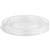 BIOPAK BIOCUP PLA FLAT CUP LID SLOT 90MM CLEAR PACK 50