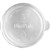 BIOPAK PET SAUCE CUP FLAT LID NO HOLE CLEAR CARTON 1000