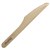 BIOPAK COATED 100 WOOD KNIFE 160MM PACK 100