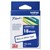 BROTHER TZE243 LAMINATED LABELLING TAPE 18MM BLUE ON WHITE