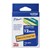 BROTHER TZEB31 LAMINATED LABELLING TAPE 12MM BLACK ON FLUORO ORANGE