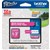BROTHER TZEMQP35 LABELLING TAPE 12MM WHITE ON BERRY PINK