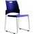 BURO PRONTO VISITOR CHAIR SLED BASE BLUE
