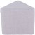 BURO YORK OTTOMAN TRIANGLE LIGHT GREY