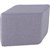 BURO YORK OTTOMAN PARELLELOGRAM GREY