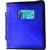 BANTEX ZIPPER RING BINDER 3R 25MM A4 BLUE