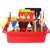 BRENEX PLASTIC TOTE TRAY LARGE 500MM RED