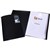 QUILL DISPLAY BOOK NONREFILLABLE 20 POCKET A4 BLACK