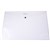 FOLDERMATE DOCUMENT WALLET STANDARD PP BUTTON CLOSURE A3 CLEAR