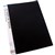 BANTEX DISPLAY BOOK NONREFILLABLE SPINE INSERT 20 POCKET A3 BLACK