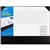 BANTEX DESK PAD WITH WEEKLY CALENDAR 450 X 590MM BLACK