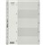 BANTEX PP INDEX DIVIDER 15 TAB A4 GREY