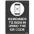 DURUS SELF ADHESIVE DECAL QR CODE CHARCOAL  WHITE PACK 2