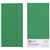 QUILL DL COLOURED ENVELOPES PLAINFACE STRIP SEAL 80GSM 110 X 220MM EMERALD PACK 25