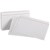 QUILL RULED SYSTEM CARDS 210GSM 152 X 102MM WHITE PACK 100
