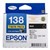 EPSON 138 INK CARTRIDGE HIGH YIELD BLACK TWIN PACK