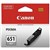 CANON CLI651GY INK CARTRIDGE GREY