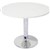 RAPIDLINE ROUND TABLE DISC BASE 900MM NATURAL WHITECHROME