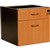 RAPID WORKER FIXED DESK PEDESTAL 2 DRAWER LOCKABLE 465 X 447 X 454MM BEECHIRONSTONE