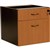 RAPID WORKER FIXED DESK PEDESTAL 2 DRAWER LOCKABLE 465 X 447 X 454MM CHERRYIRONSTONE
