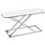 ERGOVIDA ULTRA SLIM HEIGHT ADJUSTABLE LAP TOP RISER WHITE