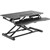 ERGOVIDA SITSTAND DESKTOP WORKSTATION 800 X 615MM BLACK