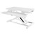 ERGOVIDA SITSTAND DESKTOP WORKSTATION 800 X 615MM WHITE