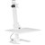 ERGOVIDA SINGLE MONITOR ELECTRIC VERTICAL BAR DESKTOP SITSTAND WORKSTATION WHITE