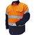 PRIME MOVER MF101 COTTON DRILL SHIRT FLAME RETARDANT WITH REFLECTIVE TAPE 2TONE