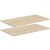 ERGOVIDA DESK TOP 1500 X 750MM NEW OAK PACK 2