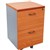 RAPID WORKER MOBILE PEDESTAL 2 DRAWER 690 X 465 X 447MM CHERRYIRONSTONE