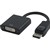 COMSOL DISPLAYPORT ADAPTER MALE TO SINGLE LINK DVID FEMALE 200MM BLACK