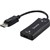 COMSOL DISPLAYPORT ADAPTER HDMI FEMALE TO MALE 200MM BLACK