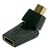 COMSOL SWIVEL ADAPTER HDMI FEMALE TO HDMI MALE BLACK