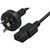 COMSOL MAINS OUTLET POWER CABLE 3PIN AUS MALE TO IECC13 FEMALE 3M BLACK