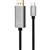 KLIK USB TYPEC MALE TO DISPLAYPORT MALE CABLE 2000MM