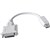 COMSOL MINI ADAPTER DVI MALE TO DVID SINGLE LINK FEMALE 200MM WHITE