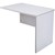 RAPID VIBE CR6 WORKSTATION DESK RETURN 900 X 600MM GREY