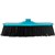 CLEANLINK INDOOR BROOM HEAD 12 INCH BLUEBLACK