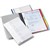 DURABLE DIVISOFLEX ORGANISATIONAL FOLDER WITH 5 COLOURED DIVIDERS A4 BLUE