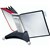 DURABLE SHERPA TABLE DISPLAY UNIT 10 PANELS A4 BLACKRED