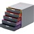 DURABLE VARICOLOR DRAWER FILE 5 DRAW GREY