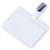 DURABLE NAME BADGE SELF LAMINATING WITH ROTATING CLIP CLEAR BOX 25