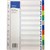 INITIATIVE DIVIDERS PP 10 TAB A4 ASSORTED COLOURS