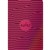 COLLINS BRILLIANCE NOTEBOOK RULED 192 PAGE B6 METALLIC PINK