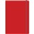 COLLINS LEGACY NOTEBOOK RULED 240 PAGE EXPANDABLE INNER POCKET A5 RED