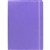 COLLINS LEGACY NOTEBOOK RULED 240 PAGE EXPANDABLE INNER POCKET A5 PURPLE