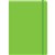 COLLINS LEGACY NOTEBOOK RULED 240 PAGE EXPANDABLE INNER POCKET A5 GREEN